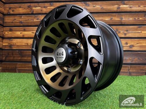 Ratlankis R15x8  6X139.7  ET  M10  110.1  L2143  Black+Bronze Polish (BLBR)  For 4X4  (P1)  (4X4)