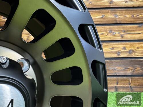 Ratlankis R15x8  6X139.7  ET  M10  110.1  L2143  Black+Bronze Polish (BLBR)  For 4X4  (P1)  (4X4)