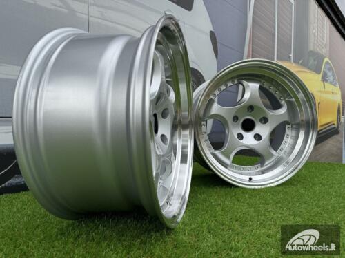 Ratlankis R17x9.5  5X120  ET  20  74.1  L2384  Silver+Polished Lip (SP)  For BMW  (P1)  (REAR+FRONT)