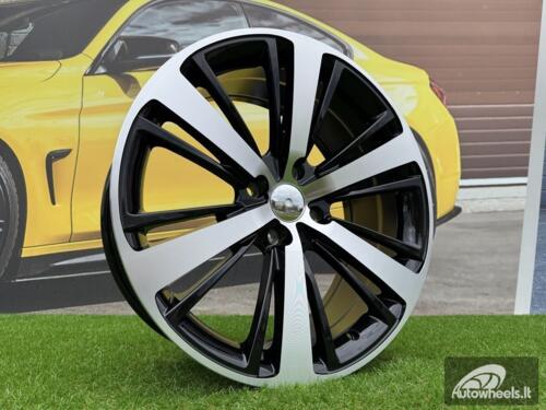 Ratlankis R18x7.5  4X108  ET  25  65.1  LU451  Black Polished (MB)  For PEUG  (P1)