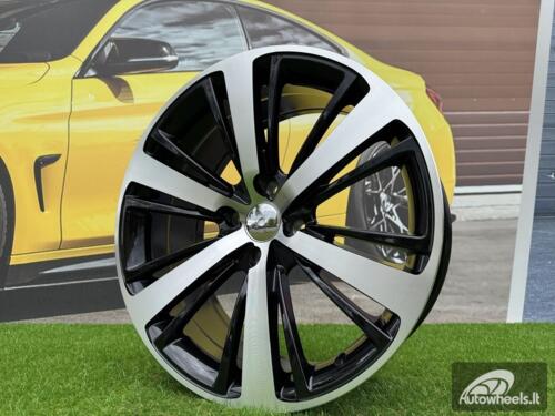 Ratlankis R18x7.5  4X108  ET  25  65.1  LU451  Black Polished (MB)  For PEUG  (P1)