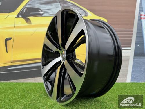 Ratlankis R18x7.5  4X108  ET  25  65.1  LU451  Black Polished (MB)  For PEUG  (P1)