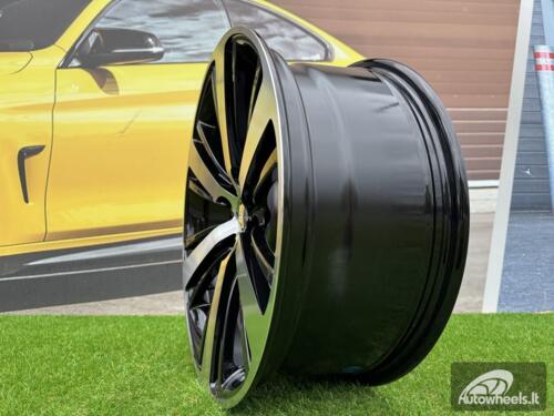 Ratlankis R18x7.5  4X108  ET  25  65.1  LU451  Black Polished (MB)  For PEUG  (P1)
