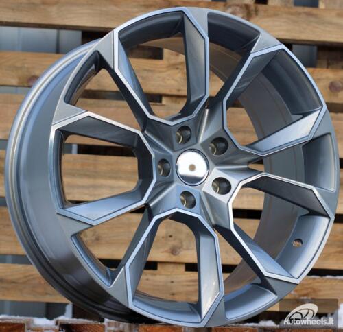 Ratlankis R17x7  5X112  ET  40  57.1  SK516  (BK5278)  Grey Polished (MG)  For SKODA  (R+L3)