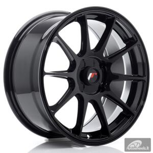 JR Wheels JR11 17x8 ET20-35 4H BLANK Gloss Black