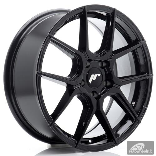 JR Wheels JR30 17x7 ET40 5x112 Gloss Black