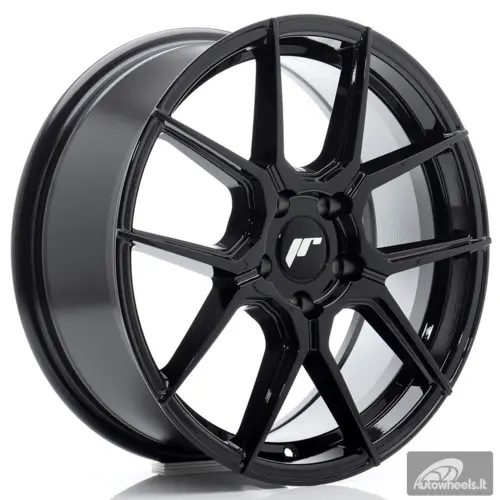 JR Wheels JR30 17x7 ET40 5x112 Gloss Black