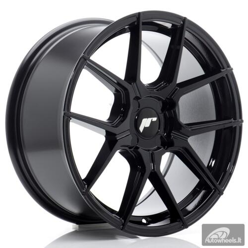 JR Wheels JR30 17x8 ET20-40 4H BLANK Gloss Black