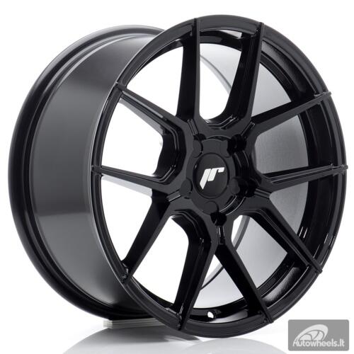 JR Wheels JR30 17x8 ET20-40 5H BLANK Gloss Black