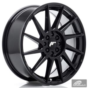 JR Wheels JR22 17x7 ET40 4x100/114 Glossy Black