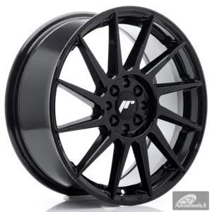 JR Wheels JR22 17x7 ET40 4x100/114 Glossy Black