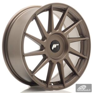 JR Wheels JR22 17x7 ET20-40 BLANK Matt Bronze