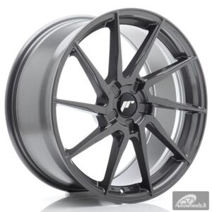 JR Wheels JR36 19x8 ET20-40 5H BLANK Hyper Gray