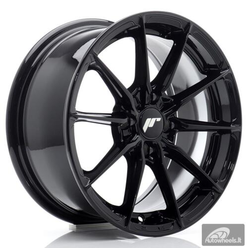 JR Wheels JR37 15x7 ET38 4x100 Glossy Black