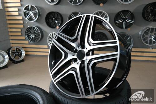 Ratlankis R20x9.5  5X130  ET  35  84.1  BK206  (BY157)  Black Polished (MB)  For MER  (Z3)