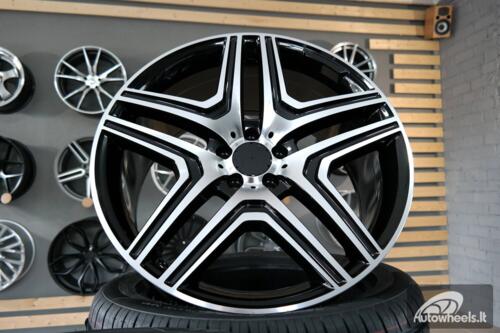 Ratlankis R20x9.5  5X130  ET  35  84.1  BK206  (BY157)  Black Polished (MB)  For MER  (Z3)