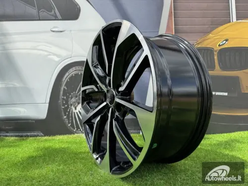 Ratlankis R19x8  5X112  ET  39  66.5  3S5979  Black Polished (MB)  For AUD  (K4+P)  (HYBRID FORGED)