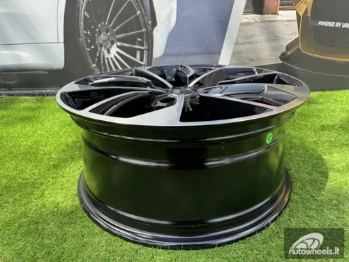 Ratlankis R19x8  5X112  ET  39  66.5  3S5979  Black Polished (MB)  For AUD  (K4+P)  (HYBRID FORGED)