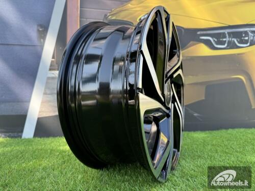 Ratlankis R16x6.5  4X100  ET  37  60.1  B5762  Black Polished (MB)  For RENAU  (P+M+L6)