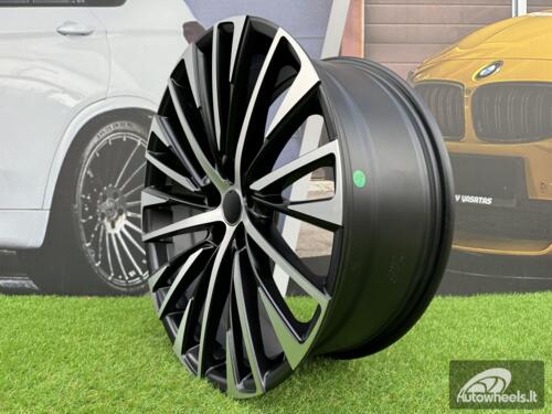 Ratlankis R20x8  5X114.3  ET  30  60.1  Y1118  Black Polished Half Matt (MBHM)  For LEX  (K4)  (NEW Model)