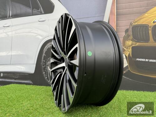 Ratlankis R20x8  5X114.3  ET  30  60.1  Y1118  Black Polished Half Matt (MBHM)  For LEX  (K4)  (NEW Model)