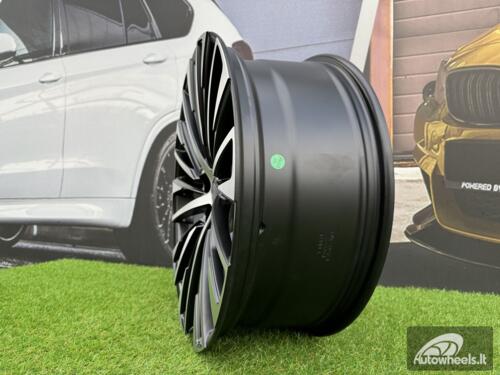 Ratlankis R20x8  5X114.3  ET  30  60.1  Y1118  Black Polished Half Matt (MBHM)  For LEX  (K4)  (NEW Model)