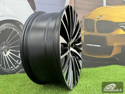 Ratlankis R20x8  5X114.3  ET  30  60.1  Y1118  Black Polished Half Matt (MBHM)  For LEX  (K4)  (NEW Model)