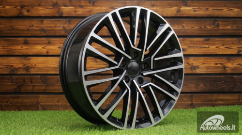 Ratlankis R18x7.5  5X112  ET  48  57.1  Y1191  Black Polished (MB)  For SKODA  (K4)
