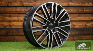 Ratlankis R18x7.5  5X112  ET  48  57.1  Y1191  Black Polished (MB)  For SKODA  (K4)
