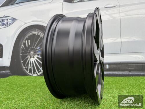 Ratlankis R17x6.5  5X114.3  ET  50  66.1  B1110  Black Half Matt (BLHM)  For DACIA  (L3)