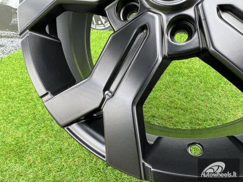 Ratlankis R17x6.5  5X114.3  ET  50  66.1  B1110  Black Half Matt (BLHM)  For DACIA  (L3)