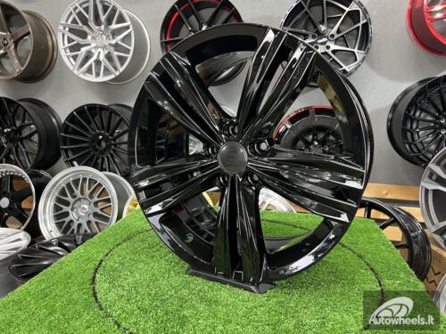 Ratlankis R16x7  5X112  ET  43  57.1  B5293  Black (BL)  For VW  (D2+K2)