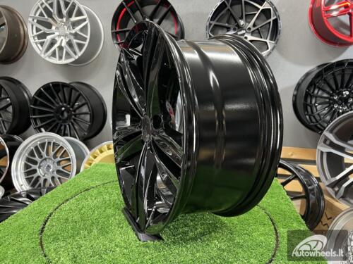 Ratlankis R16x7  5X112  ET  43  57.1  B5293  Black (BL)  For VW  (D2+K2+R)