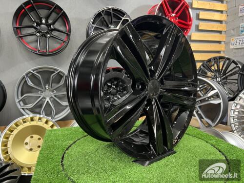 Ratlankis R16x7  5X112  ET  43  57.1  B5293  Black (BL)  For VW  (D2+K2+R)