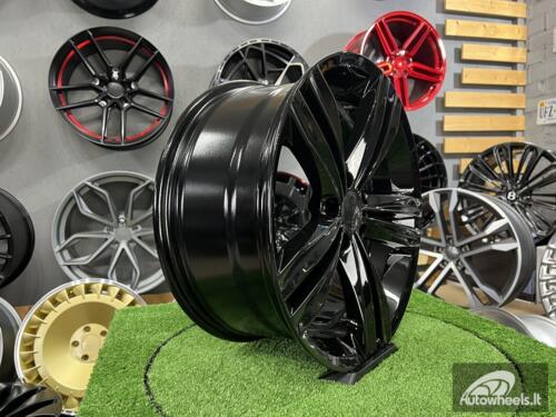Ratlankis R16x7  5X112  ET  43  57.1  B5293  Black (BL)  For VW  (D2+K2+R)