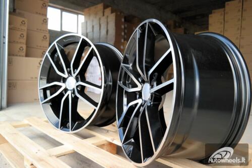 Ratlankis R17x7.5  5X112  ET  45  66.6  B5461  Black Polished (MB)  For MER  (P)