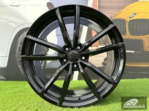 Ratlankis R17x7.5  5X112  ET  45  57.1  BK864  Black (BL)  For VW  (R+D4+K4)