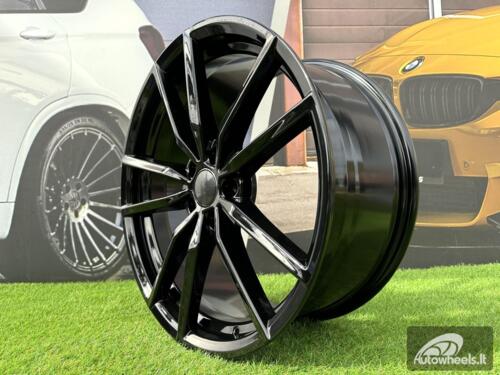 Ratlankis R17x7.5  5X112  ET  45  57.1  BK864  Black (BL)  For VW  (R+D4+K4)
