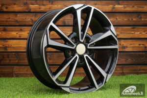 Ratlankis R16x6.5  5X114.3  ET  50  67.1  B1134  Black Polished (MB)  For KIA  (L1+P)