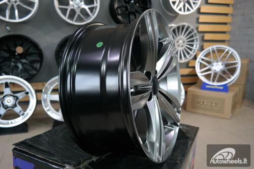 Ratlankis R16x7  5X112  ET  43  57.1  B5293  Hyper Black (HB)  For VW  (D3)