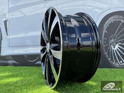 Ratlankis R16x6.5  5X105  ET  39  56.6  BK533  Black Polished (MB)  For OPEL  (D4)