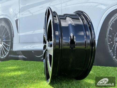 Ratlankis R16x6.5  5X105  ET  39  56.6  BK533  Black Polished (MB)  For OPEL  (D4)