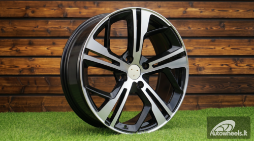 Ratlankis R16x7  4X108  ET  25  65.1  Y1206  Black Polished (MB)  For PEUG  (D5+P2)  ()