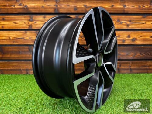 Ratlankis R16x6.5  5X108  ET  40  67.1  B5087  Black Polished Half Matt (MBHM)  For RACIN  (K4)