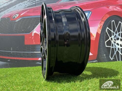Ratlankis R15x6  4X98  ET  35  58.1  B5164  Black Polished (MB)  For FIAT  (R)