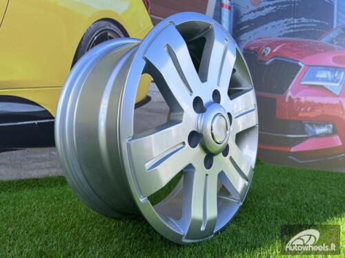 Ratlankis R16x7  6X125  ET  55  74.1  BK562  Silver (SI)  For RACIN  (R)  (4x4 (max 1400kg) IVECO Daily)