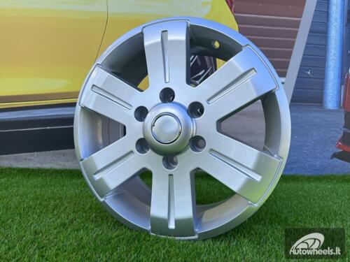 Ratlankis R16x7  6X125  ET  55  74.1  BK562  Silver (SI)  For RACIN  (R)  (IVECO Daily (max 1400kg))