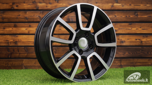 Ratlankis R15x6  4X98  ET  35  58.1  BK746  Black Polished (MB)  For FIAT  (R+P)