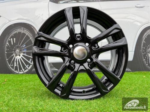 Ratlankis R15x6  4X100  ET  45  60.1  BK798  Black (BL)  For RACIN  (R)