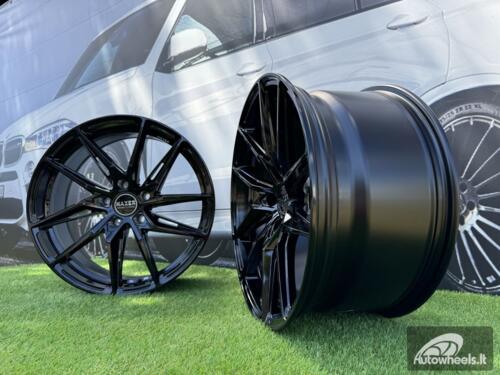 Ratlankis R21x9  5X112  ET  28  66.5  HX08F  (23140)  Black (BL)  For HAXER  (P)  (HYBRID FORGED (Front+Rear))